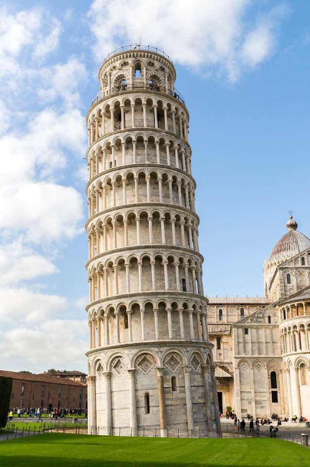 Torre inclinada de Pisa rompecabezas en línea