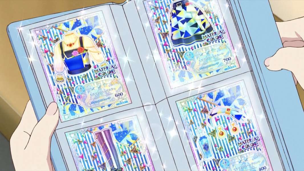 偶像活動卡-Mosaic Blue Coord quebra-cabeças online
