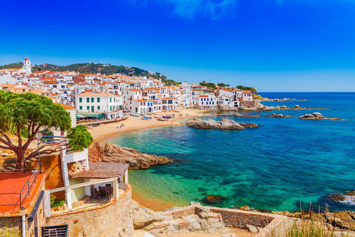Die Küste in Spanien Puzzlespiel online