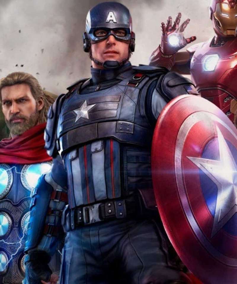 Spiel Captain America Jacketsuperior, Superheld Online-Puzzle