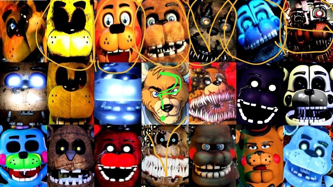 Evolution of Freddy's Pussel online
