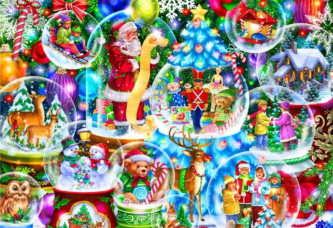 Christmas figurines. online puzzle