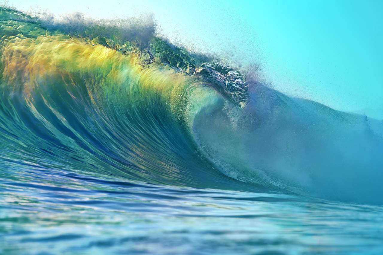 Океанска вълна онлайн пъзел