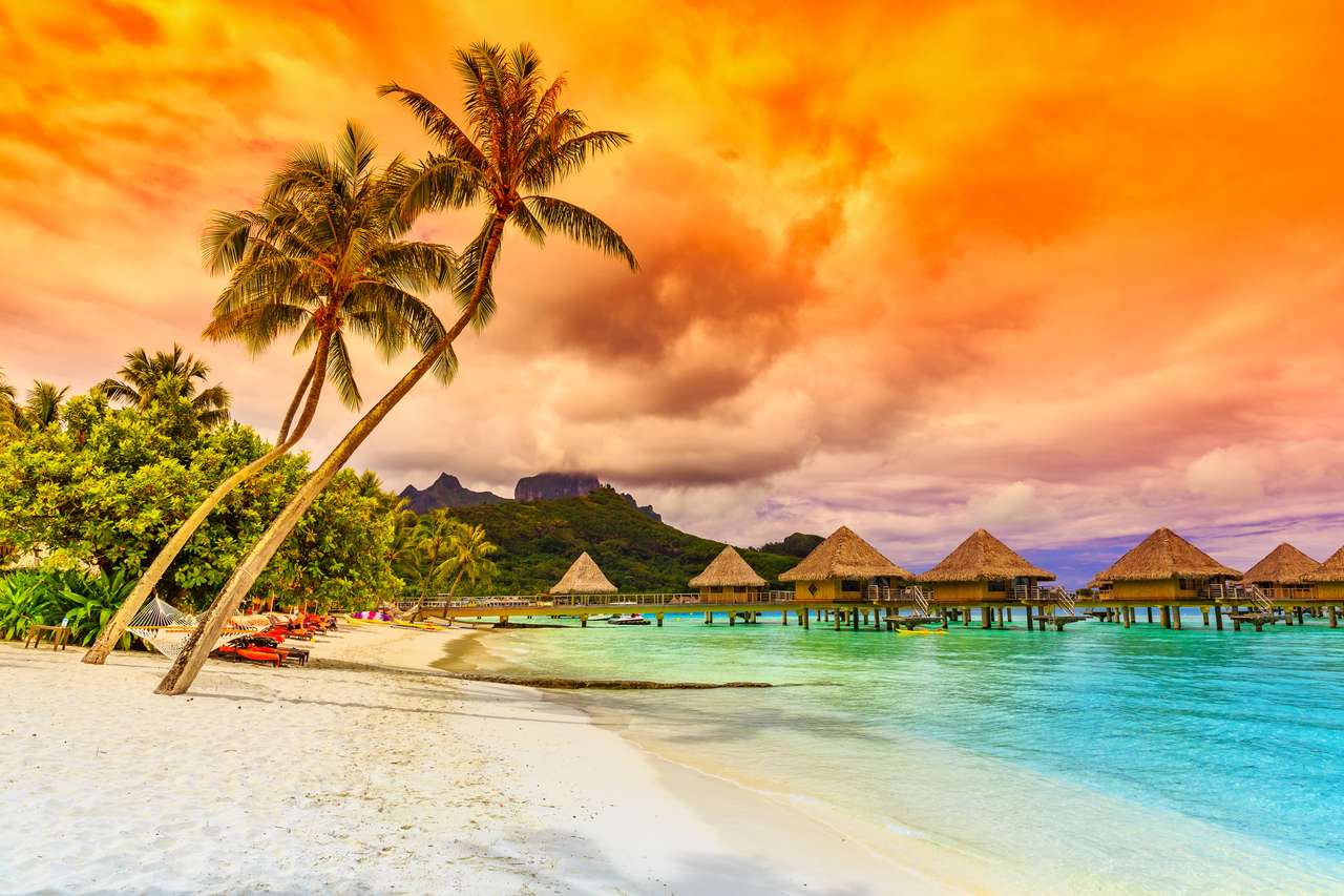 Bora Bora, Franska Polynesien Pussel online