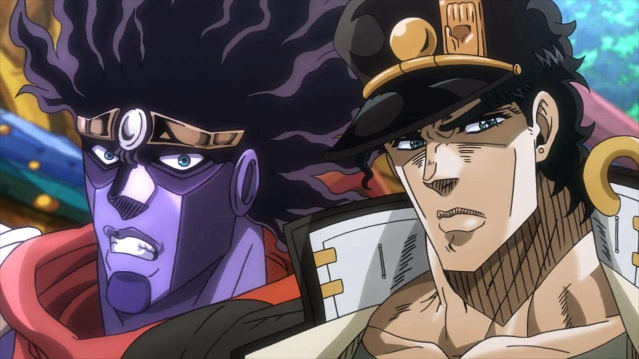 Jotaro und sein Stand Online-Puzzle