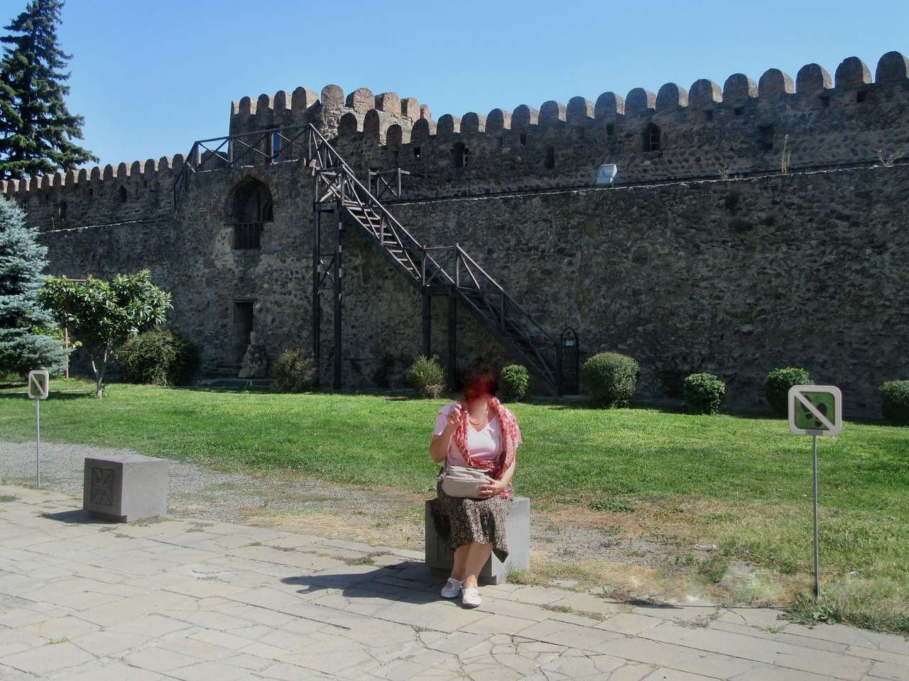 Fort in Georgië legpuzzel online