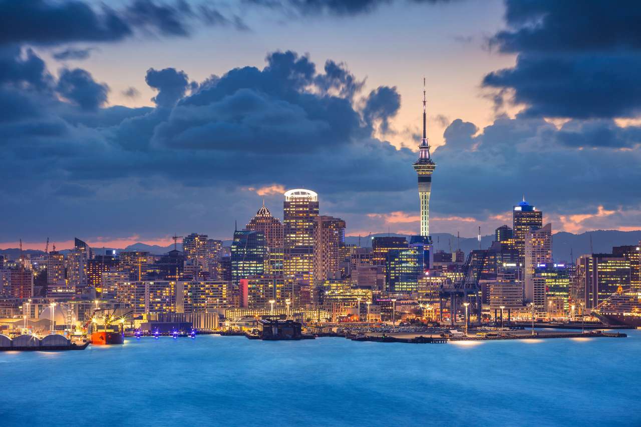 Auckland, Nieuw-Zeeland online puzzel