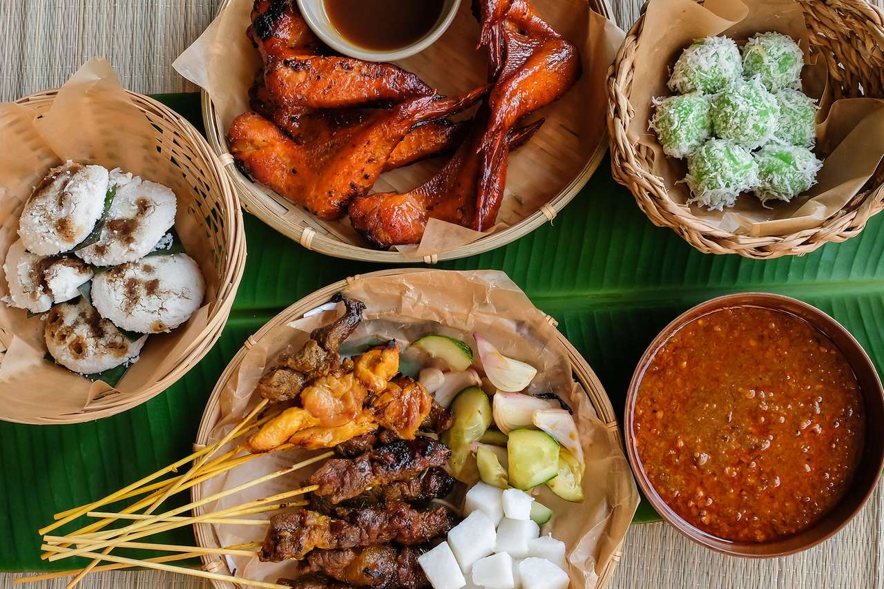 Малазийская кухня онлайн-пазл