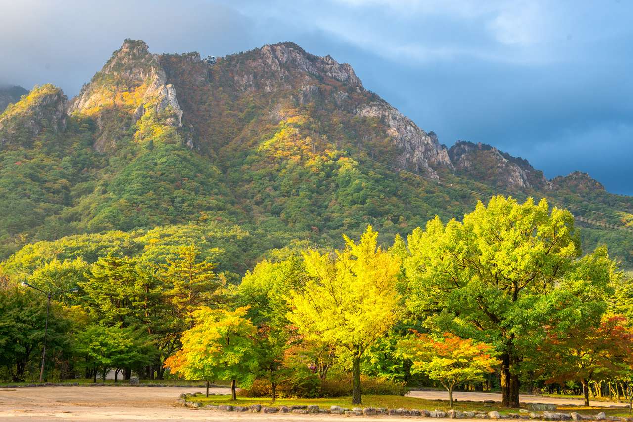 Seoraksan nationalpark, Sydkorea pussel på nätet