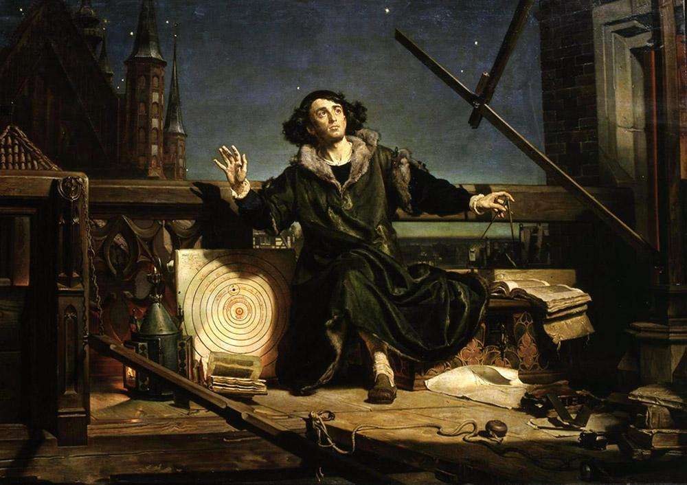Astronomo Kopernik, czyli rozmowa z Bogiem puzzle online