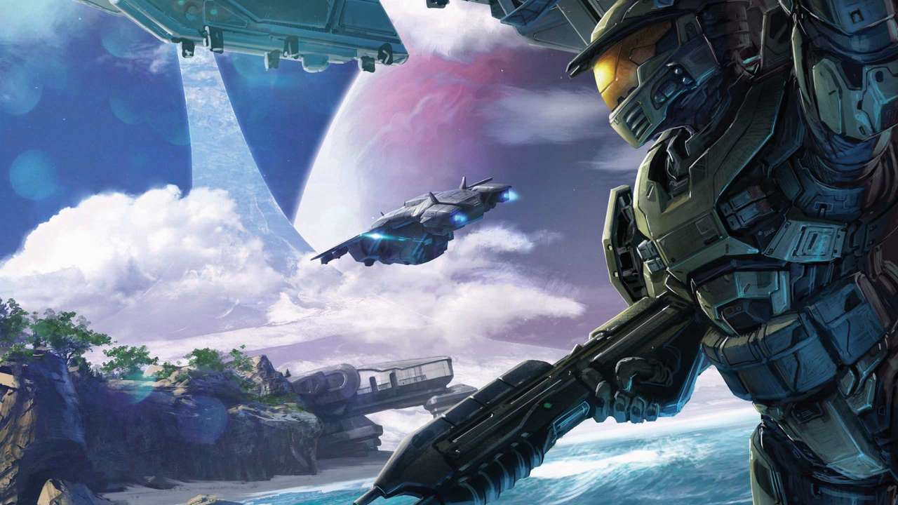 Halo Combat Evolved онлайн пъзел