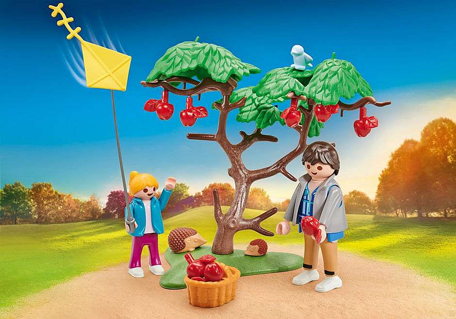 Playmobil- pappa med dotter Pussel online