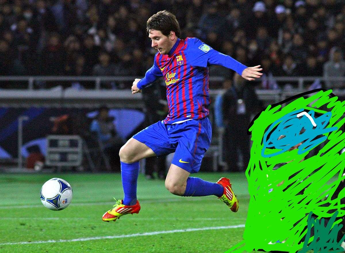 Messi és a legénységtárs online puzzle