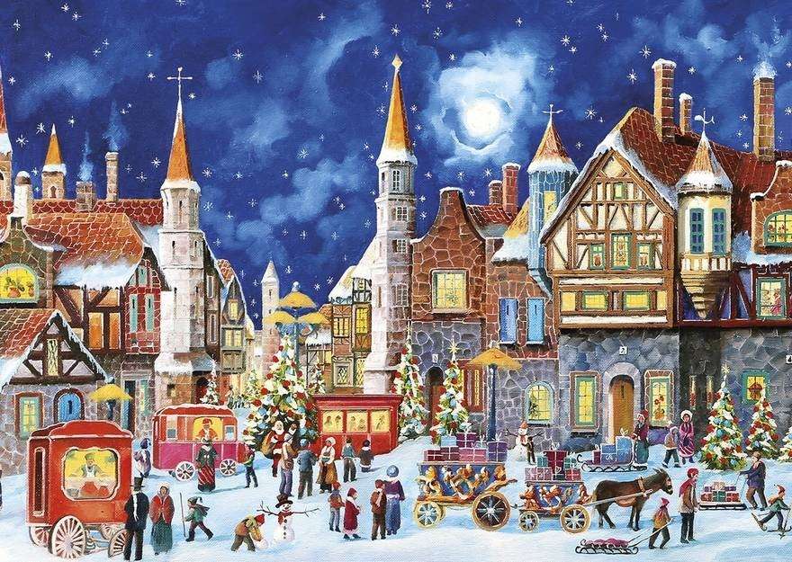 In town. jigsaw puzzle online