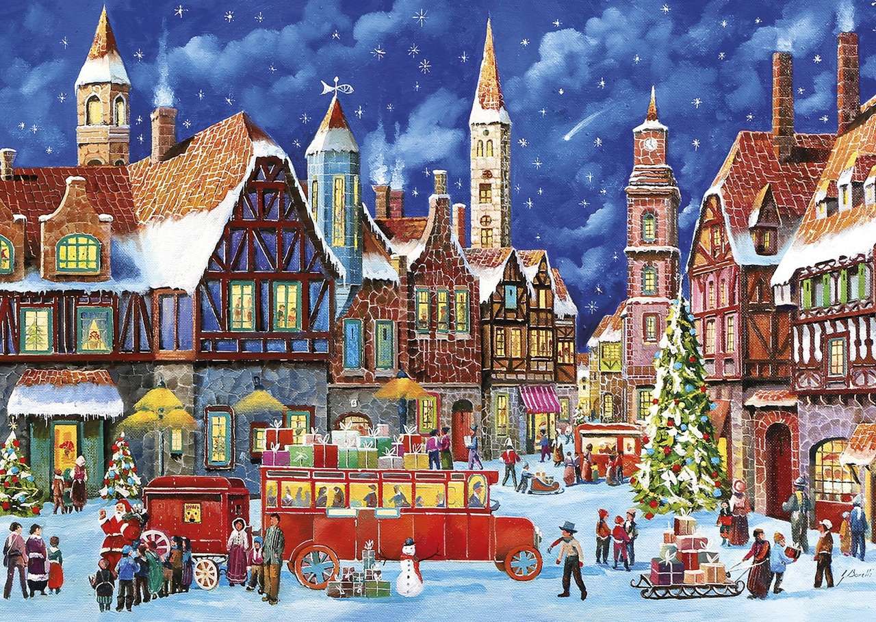 Kerst in de stad online puzzel