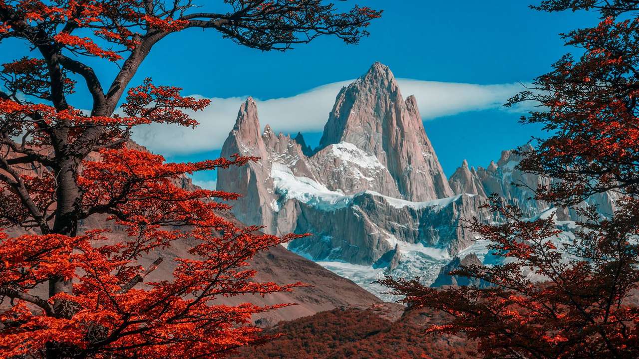skalnaté hory na podzim online puzzle