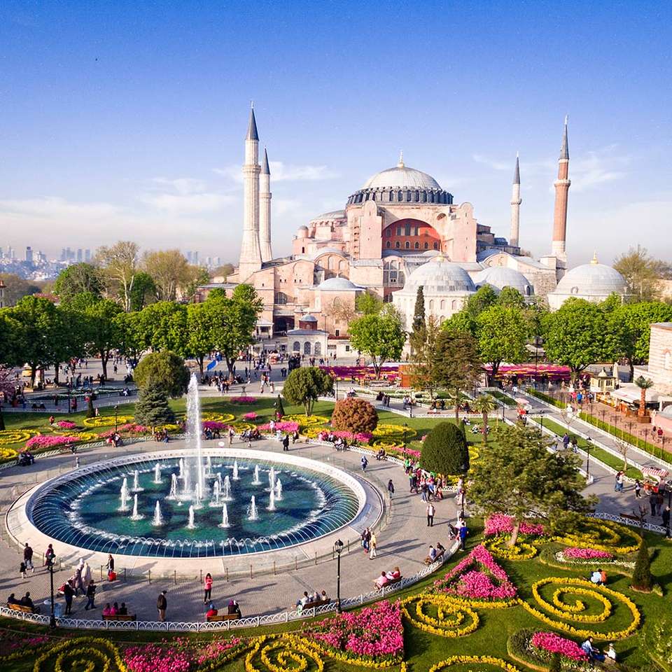 Стамбул - Туреччина - екзотична європейська столиця пазл онлайн