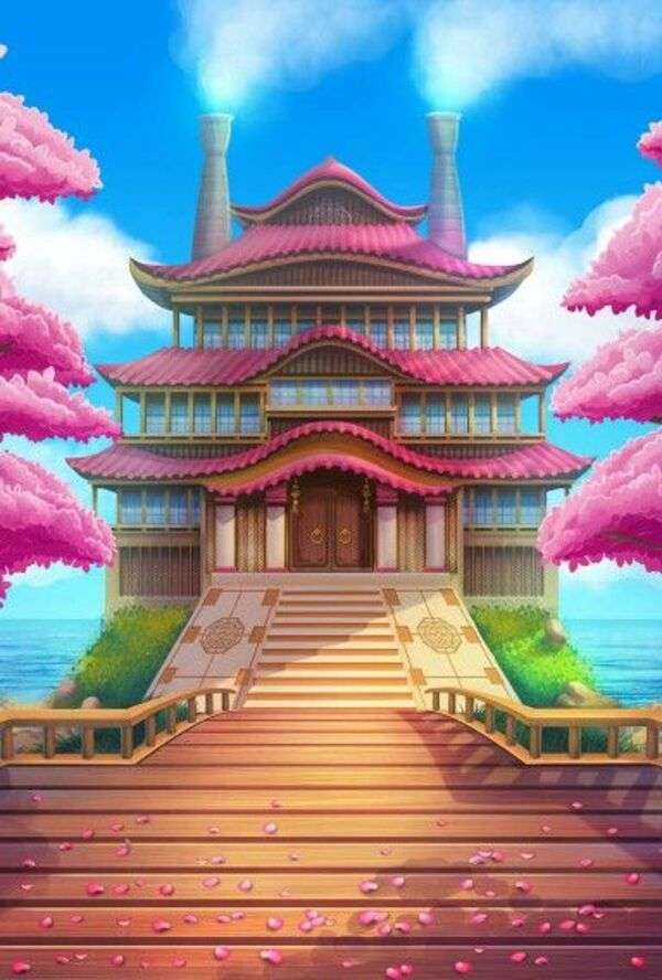 A Little Palace in China - Art # 1 jigsaw puzzle online