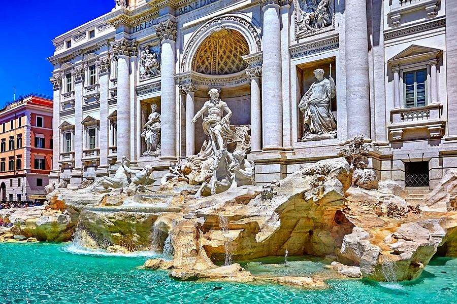 Паметници - Италия, Рим онлайн пъзел