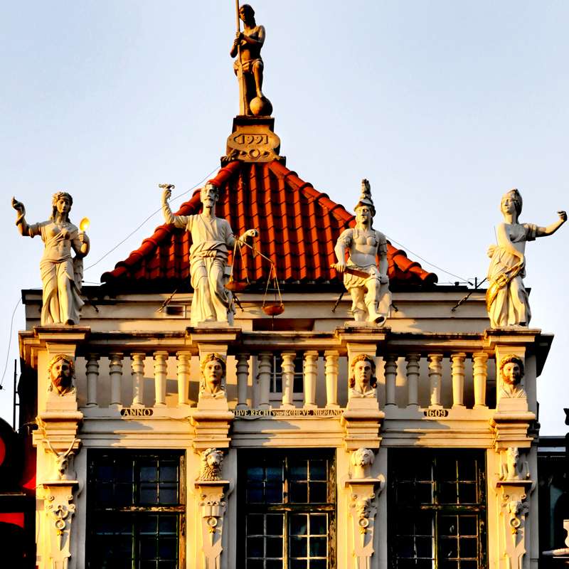 Golden House - bâtiment à Gdańsk puzzle en ligne