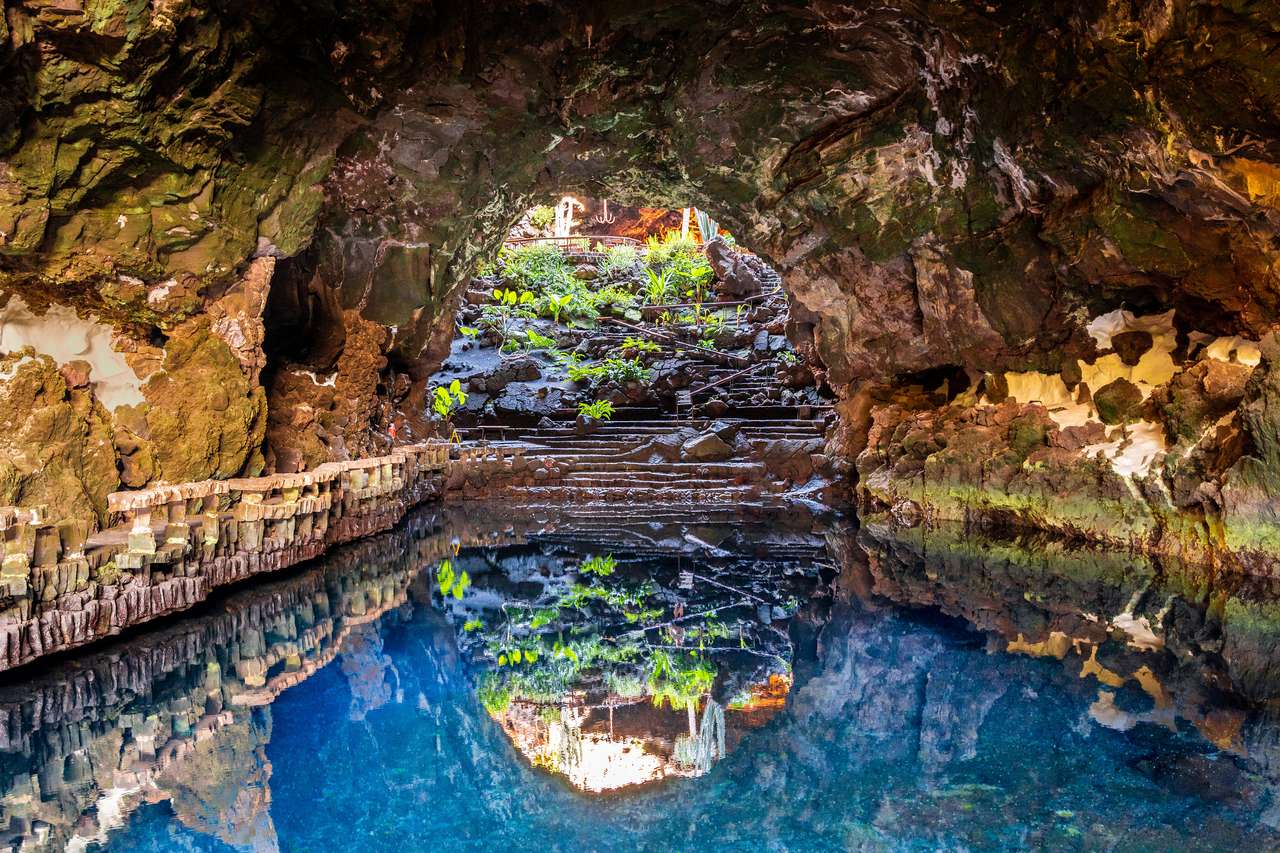 Höhle Jameos del Agua, Spanien Puzzlespiel online