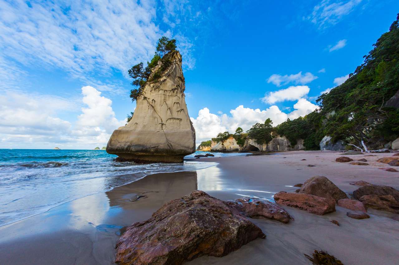 Северният остров на Нова Зеландия онлайн пъзел