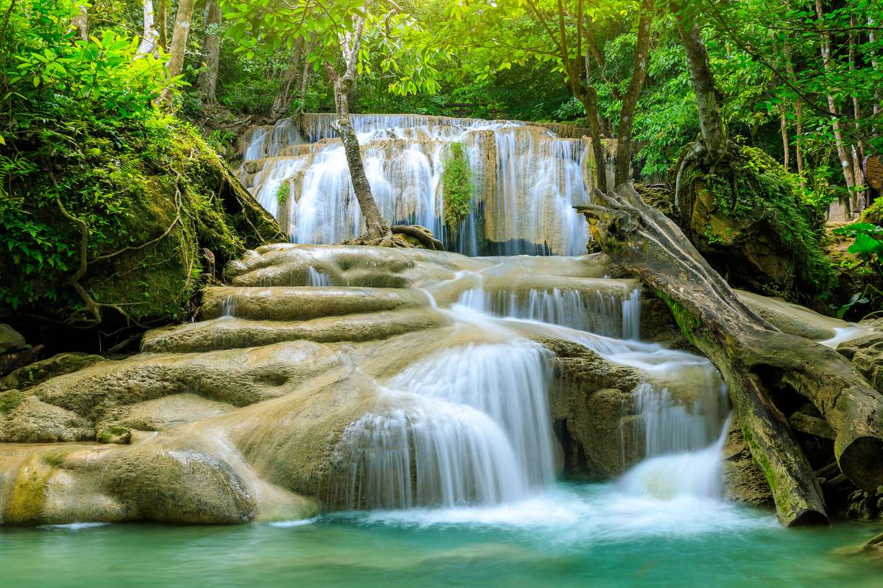 Национален парк Ераван, Тайланд онлайн пъзел