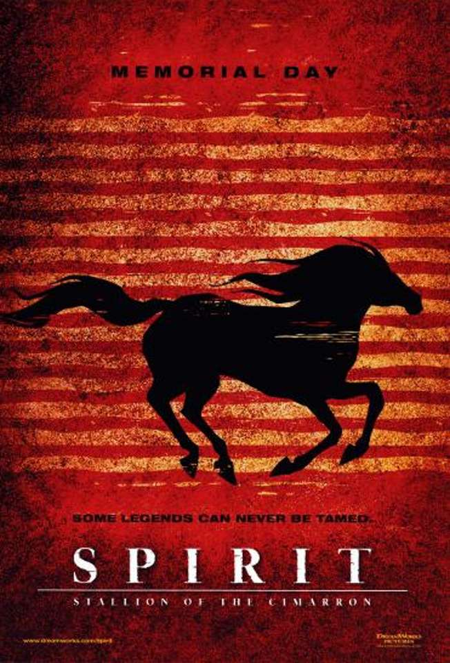Spirito: poster teaser Stallion of the Cimarron puzzle online
