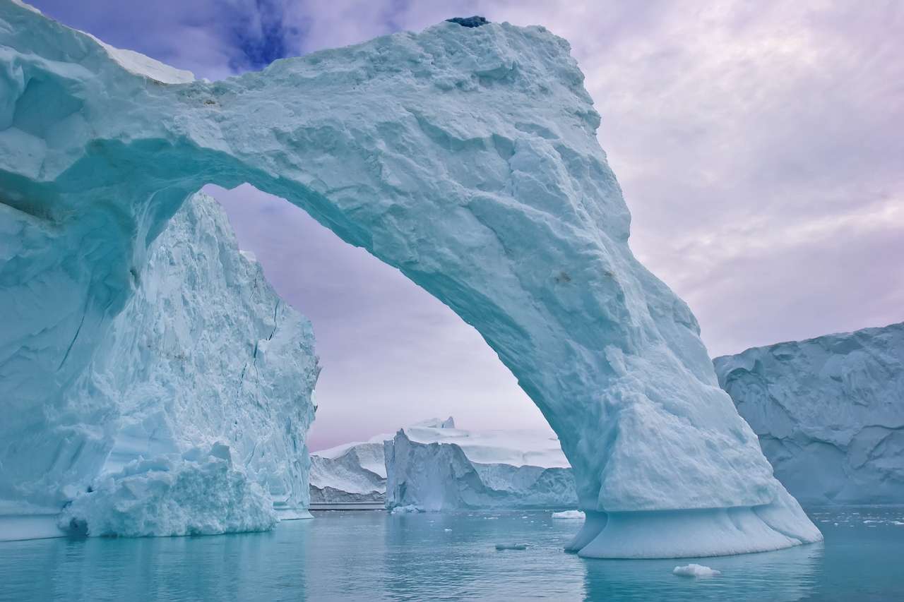 Arco de gelo, Groenlândia puzzle online