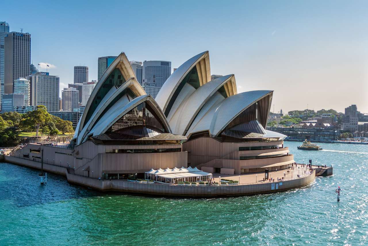 operahuset i Sydney pussel på nätet