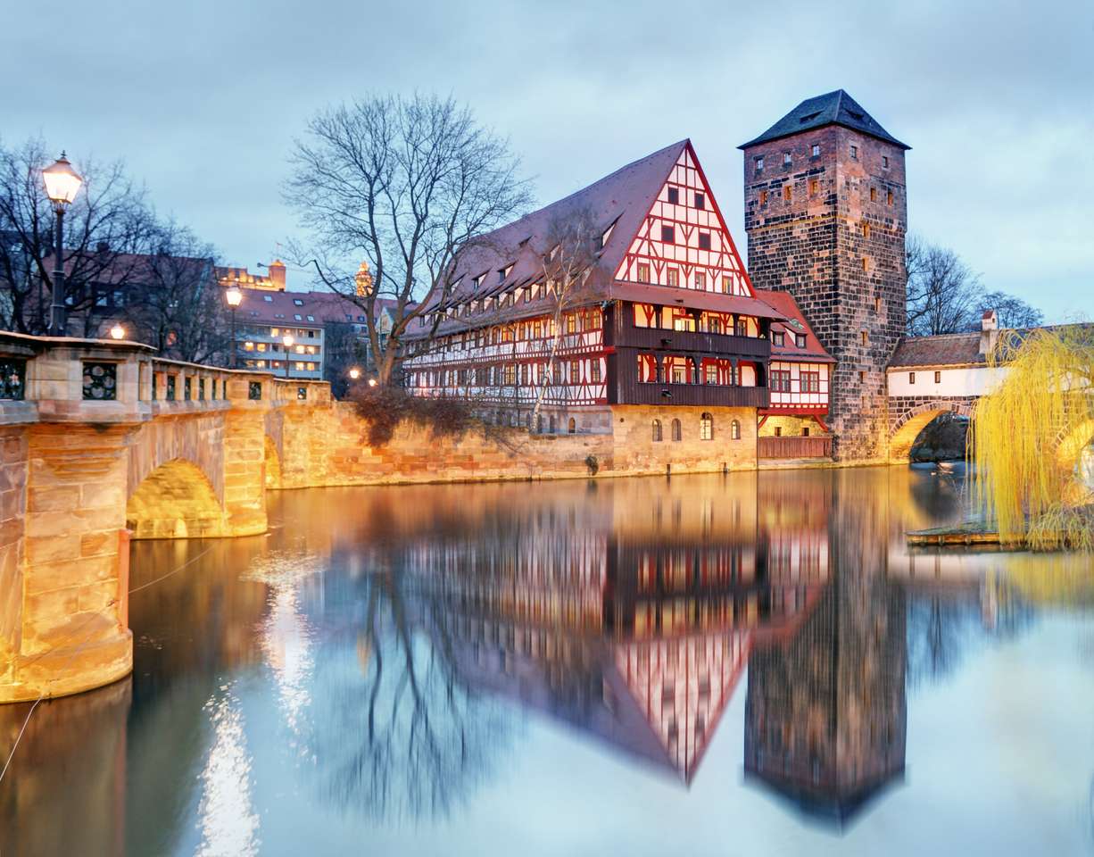 Nürnberg stad pussel på nätet