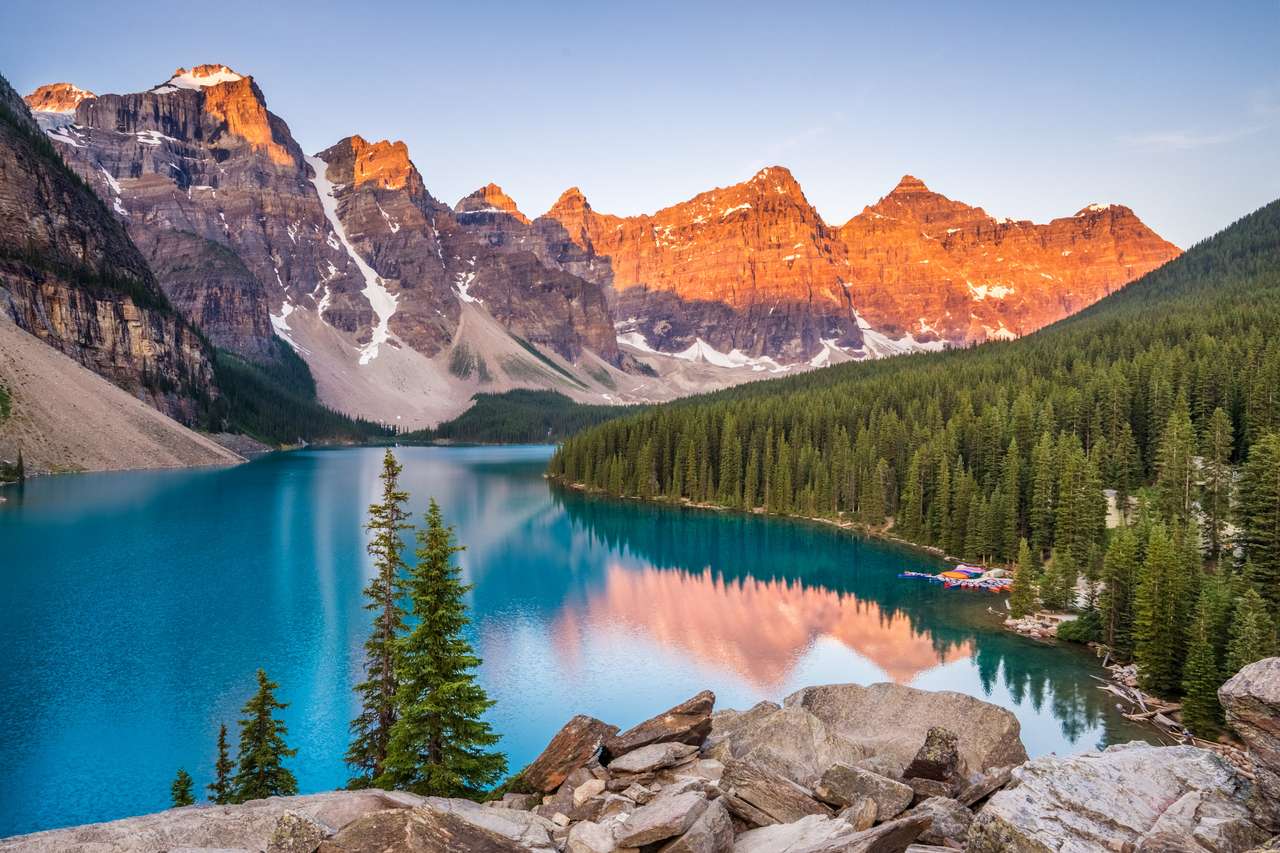 Parque Nacional de Banff, Canadá quebra-cabeças online