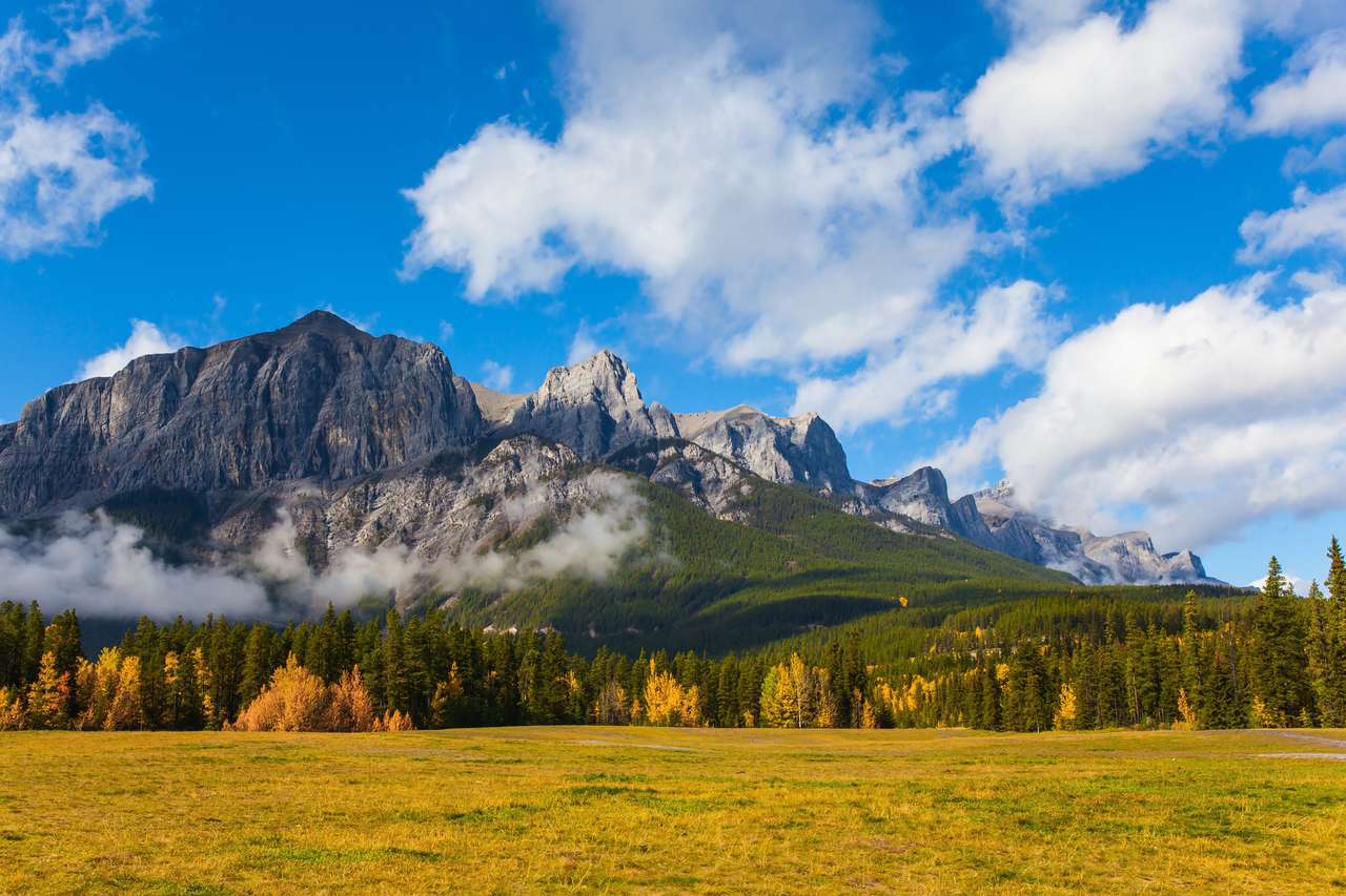 Канадски скалисти планини онлайн пъзел