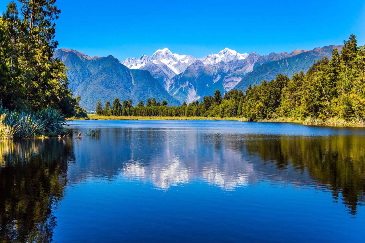 Mount Cook and Mount Tasman jigsaw puzzle online