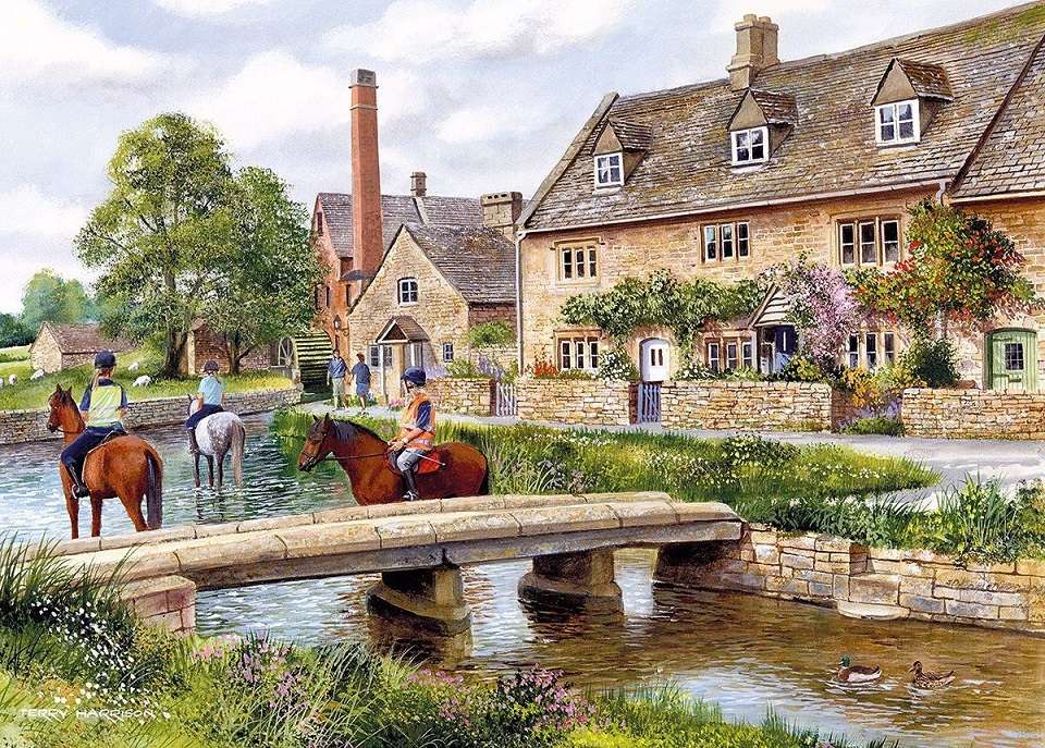English countryside. online puzzle