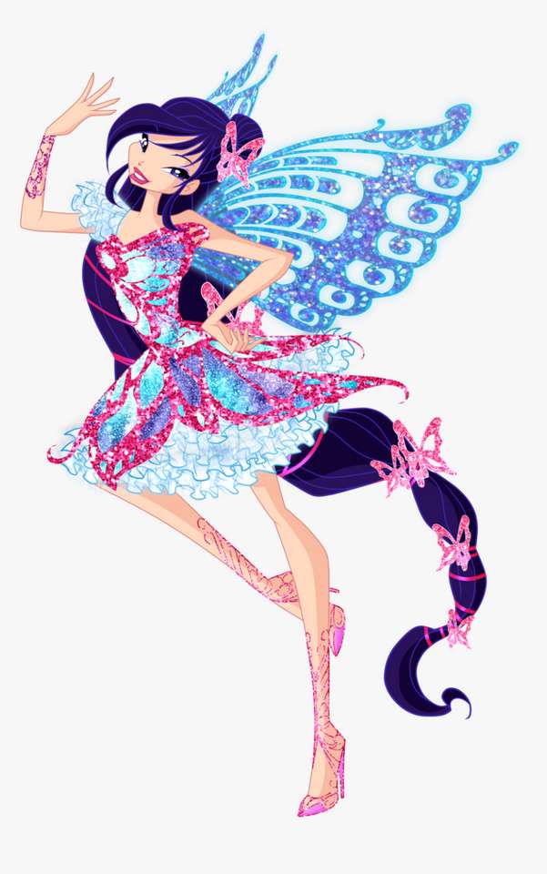 Musa a nice character from winx club online puzzle