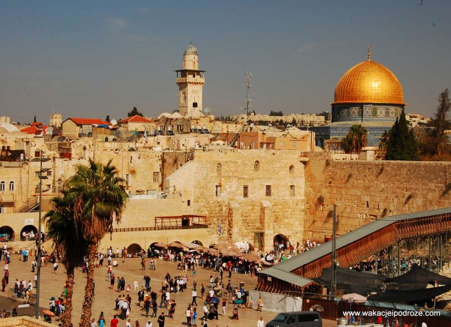 Света земя - замък в Йерусалим онлайн пъзел
