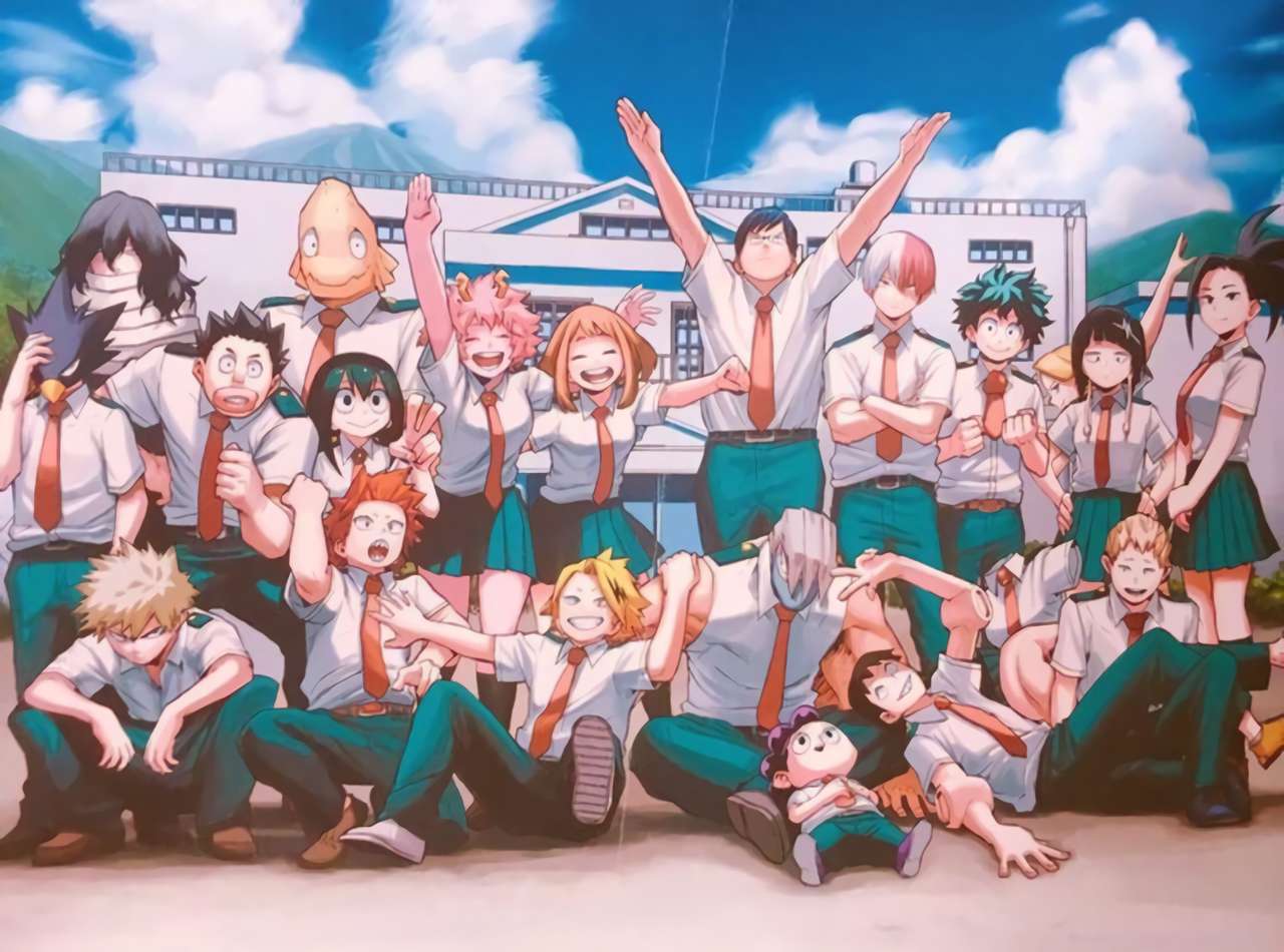 CLASS 1-A BNHA online puzzle