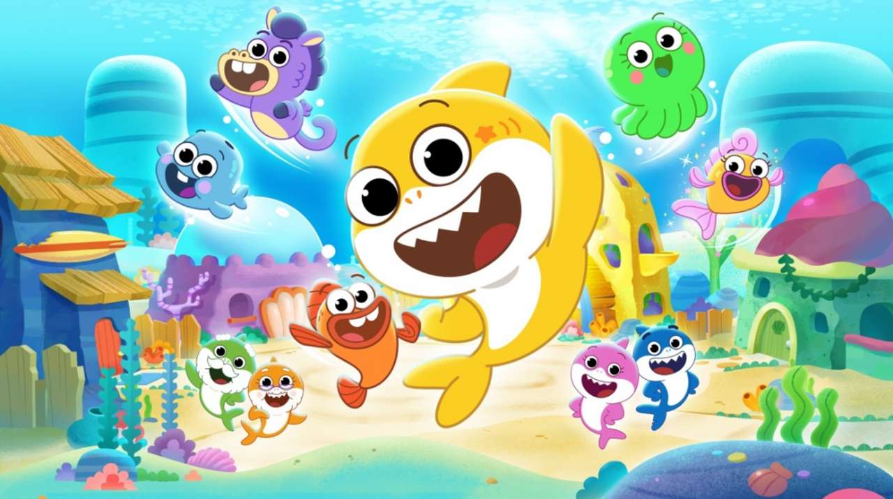 Baby Shark's friends and family! online puzzle