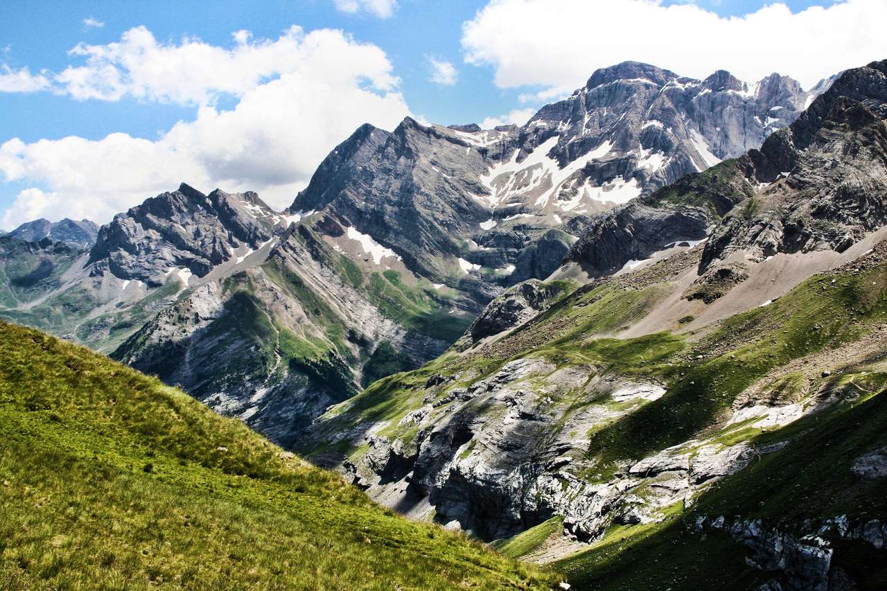 Pireneusok a Lac du Gaube-nál kirakós online