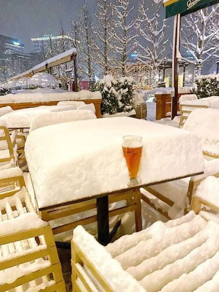 Зима в Румунії. онлайн пазл