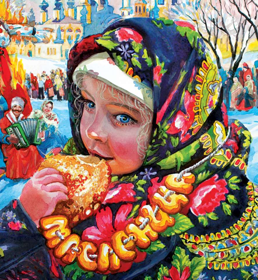 fată care mănâncă pâine jigsaw puzzle online