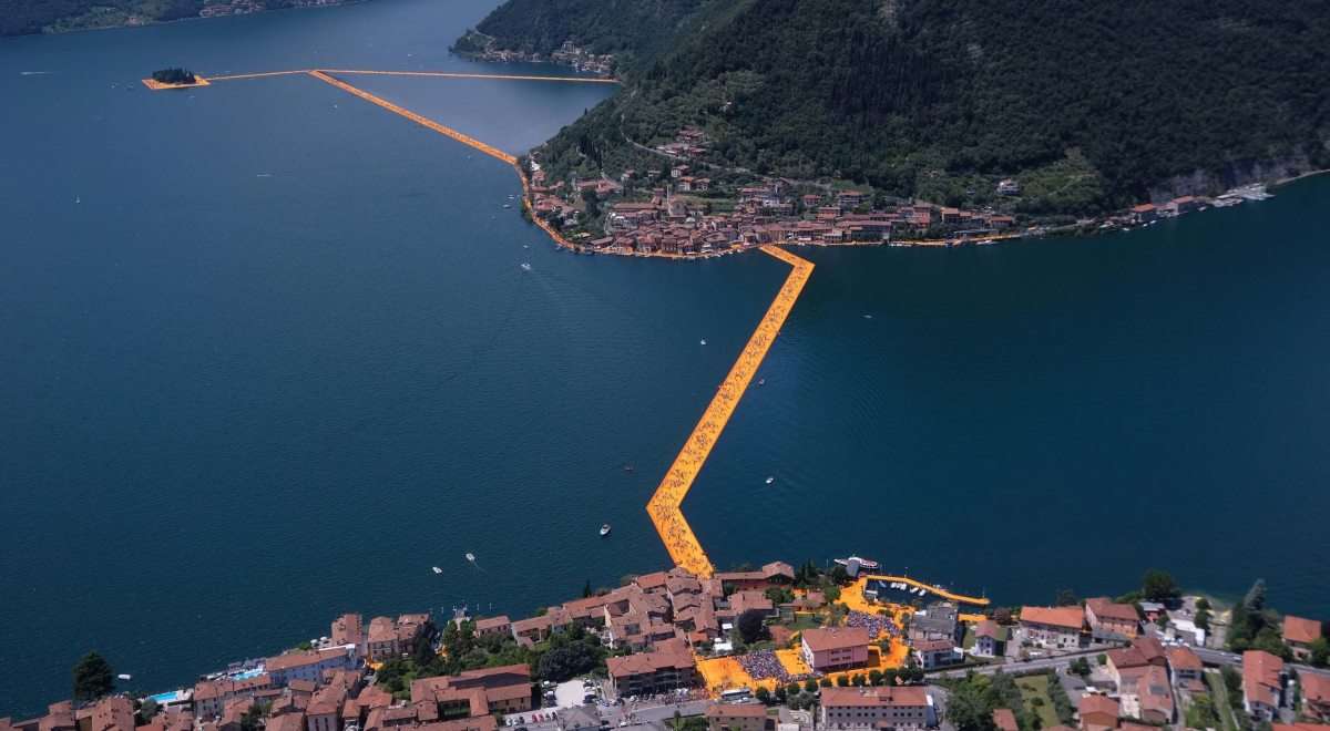 Lacul Iseo. jigsaw puzzle online