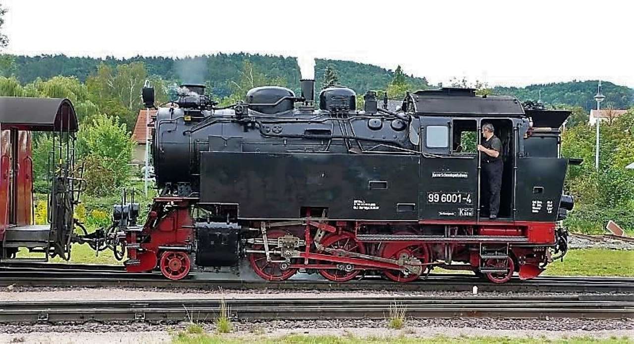 Ατμομηχανή 99 6001 του σιδηροδρόμου Harz παζλ online