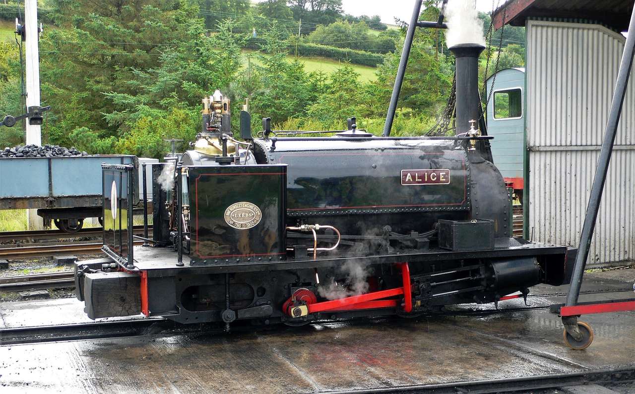 Locomotive "Alice" de la Bala Lake Rlwy. puzzle en ligne