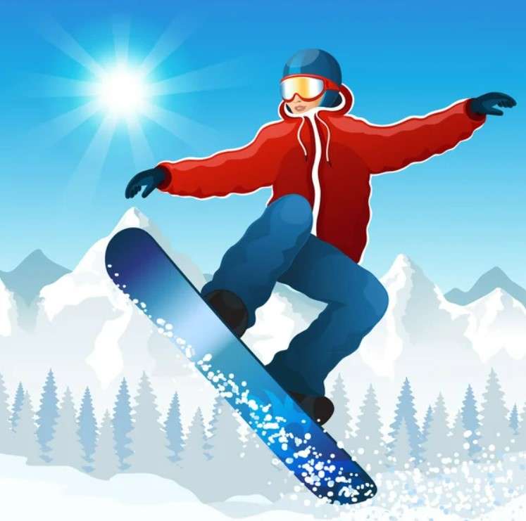 snowboard 2 puzzle online