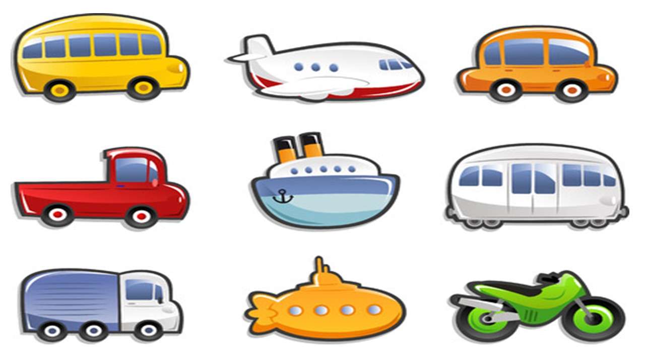 "Conhecer os meios de transporte" puzzle online