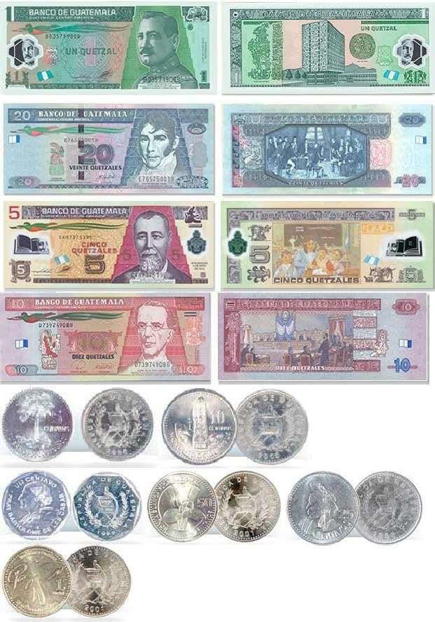 Guatemalská měna skládačky online