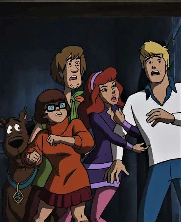 Scooby doo tým Velma online puzzle