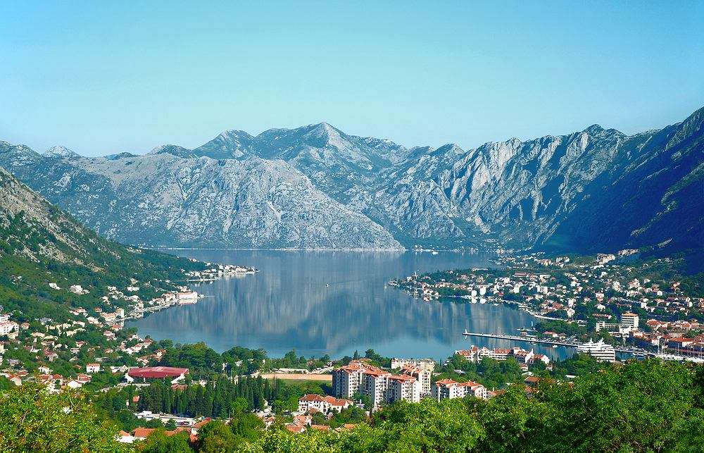 Bucht von Kotor - Montenegro Online-Puzzle